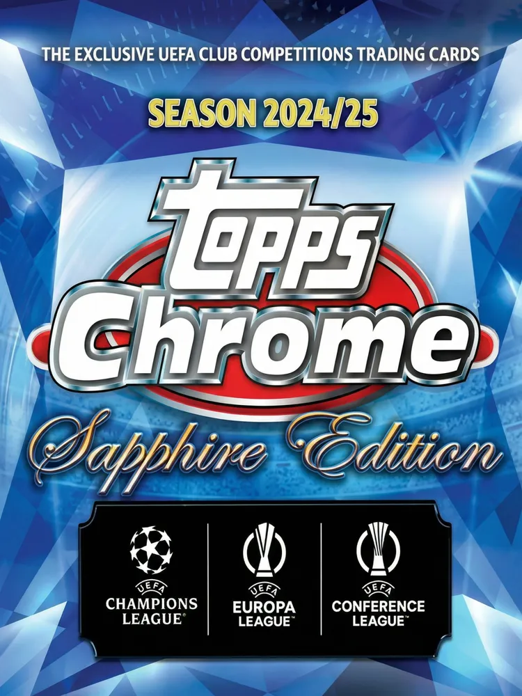 Topps Chrome Sapphire UEFA Club Competitions 2024-2025