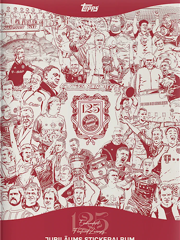 Topps 125 Jahre FC Bayern Munchen