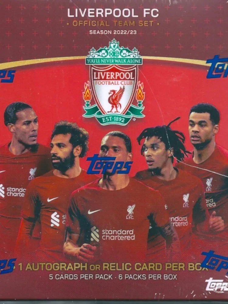 Topps Liverpool Team Set 2022-2023
