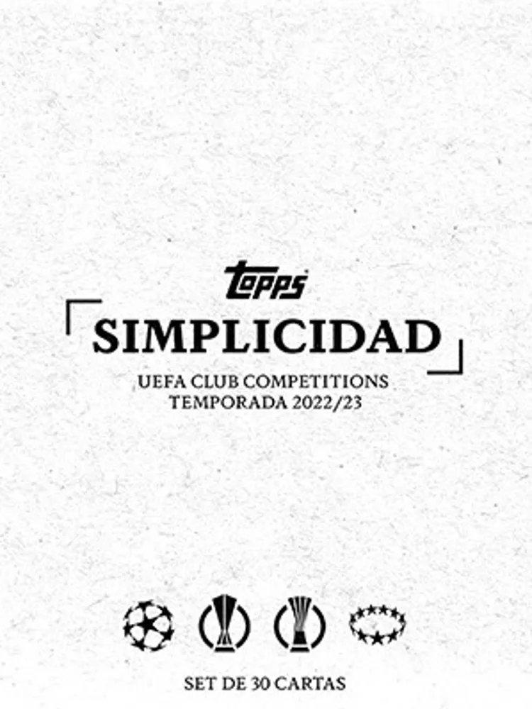 Topps Simplicidad UEFA Club Competitions 2022-23