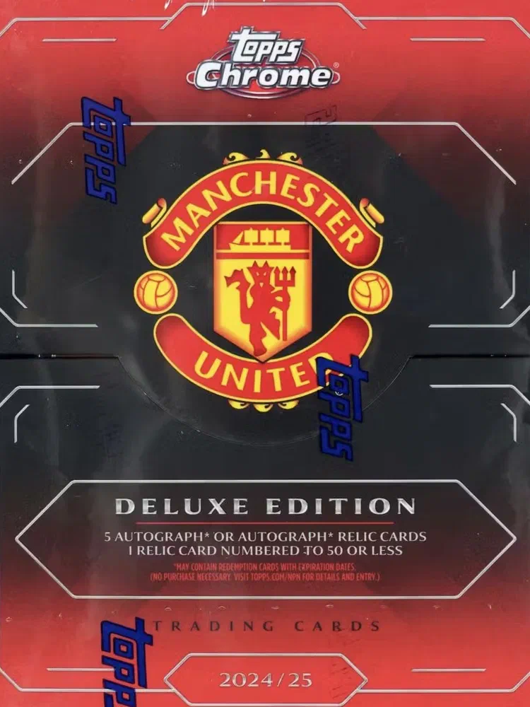 Topps Chrome Deluxe Manchester United 2024-2025