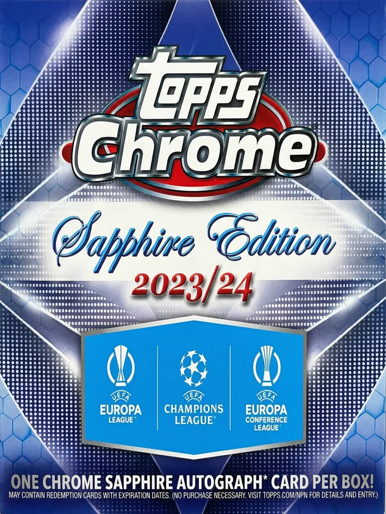 Topps Chrome Sapphire UEFA Club Competitions 2023-2024