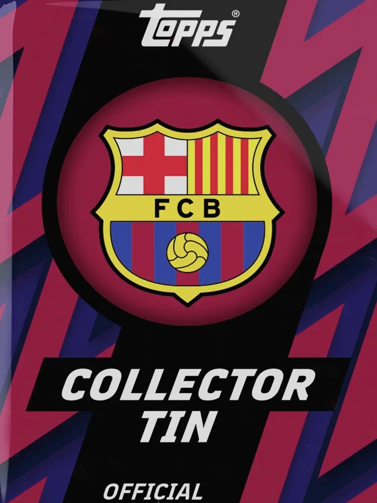 Topps Fc Barcelona Collector Tin 2025-2026