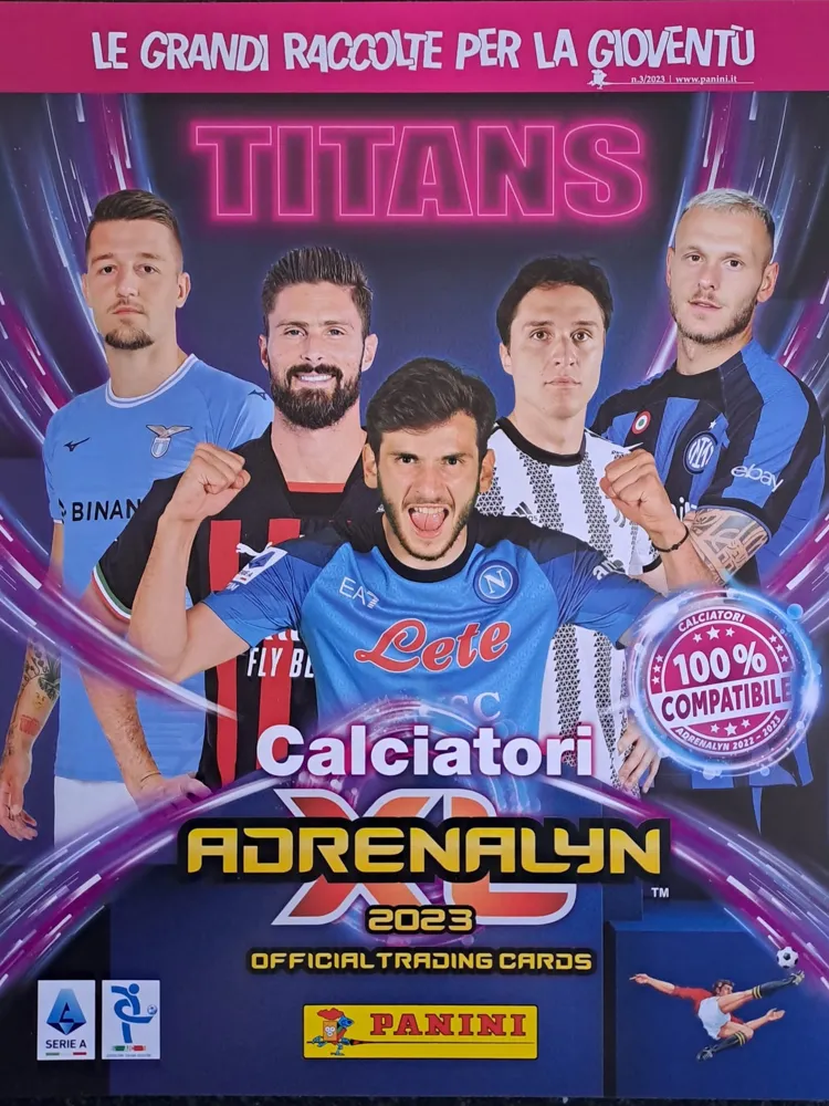 Panini Calciatori Adrenalyn XL Titans 2023