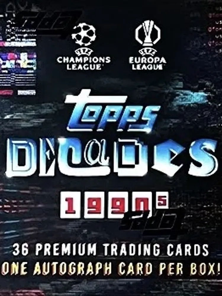 Topps Decades UEFA Club Competitions 1990