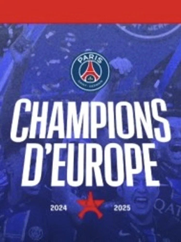 Topps PSG Champions D'Europe 2024-2025