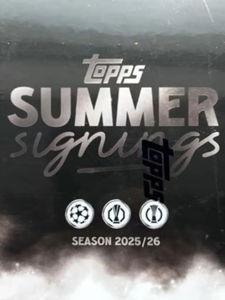 Topps UEFA Club Competitions Summer Signings 2025-26
